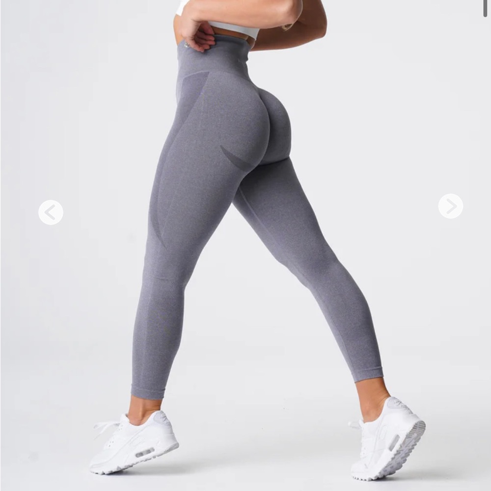 NVGTN Grey Contour Seamless Leggings